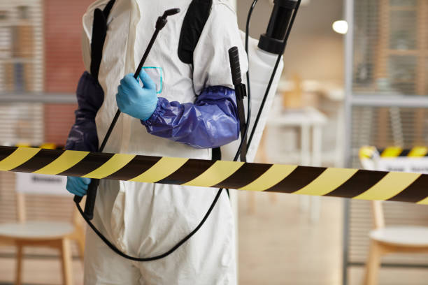 Professional Biohazard Cleanup technician working in Nicolaus, CA